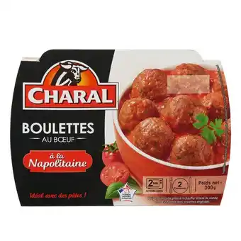 Carrefour Market Boulettes au bœuf à la napolitaine charal offre