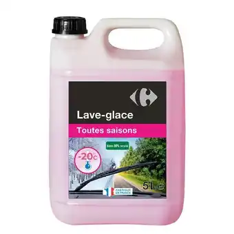 Carrefour Market Carrefour lave glace toutes saisons 5l offre