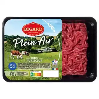 Carrefour Market Viande hachée pur bœuf 5% m.g bigard offre