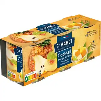 Carrefour St mamet fruits au sirop offre