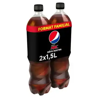 Carrefour Market Pepsi zéro sucres format familial offre