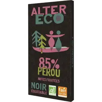 Carrefour Market Sur tous les chocolats alter eco offre