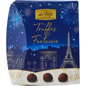 Carrefour Market Esprit de fête truffes offre