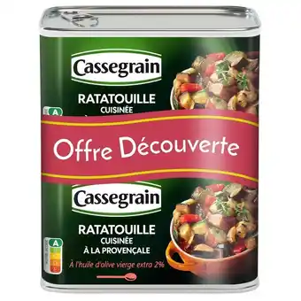 Carrefour Market Cassegrain ratatouille cuisinée à la provençale offre découverte offre