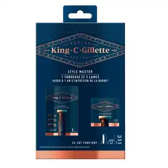 Carrefour Market King c.gillette tondeuse style master offre