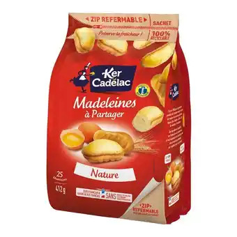 Carrefour Market Ker cadélac madeleines à partager offre