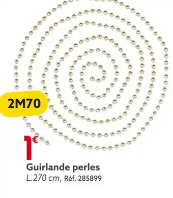 Gifi Guirlande perles offre