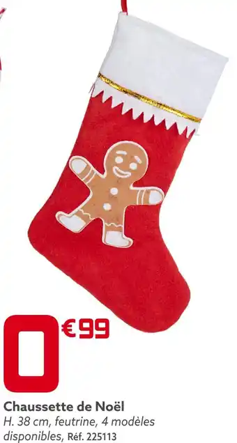 Chaussette de noël