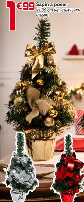 Gifi Sapin à poser offre