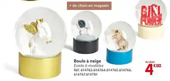 Gifi Boule à neige offre