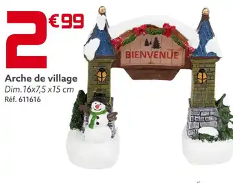 Gifi Arche de village offre