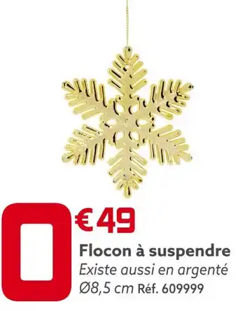 Gifi Flocon à suspendre offre