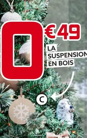 Gifi Suspension bois offre