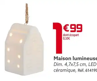 Gifi Maison lumineuse offre