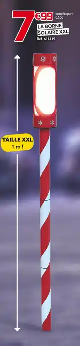 Gifi La borne solaire xxl offre