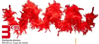 Gifi Guirlande plumes offre