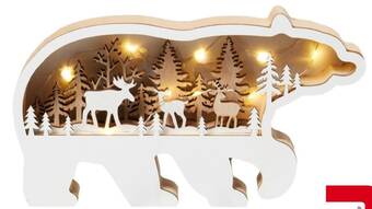 Gifi Ours lumineux led offre