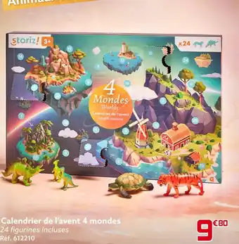 Gifi Calendrier de l’avent 4 mondes offre