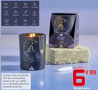 Gifi Bougie astro offre