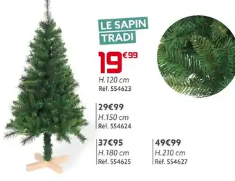 Gifi Le sapin tradi offre