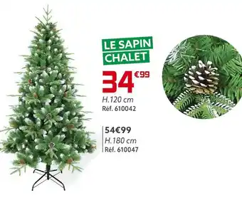Gifi Le sapin chalet offre