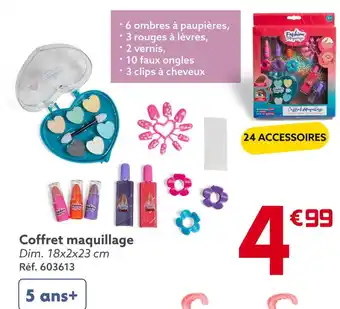 Gifi Coffret maquillage offre