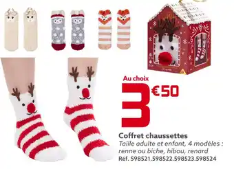 Gifi Coffret chaussettes offre