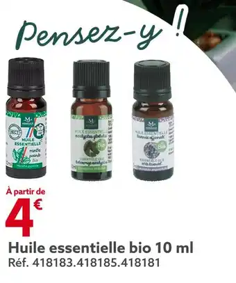 Gifi Huile essentielle bio 10 ml offre