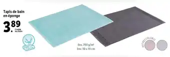 Lidl Tapis de bain en éponge offre