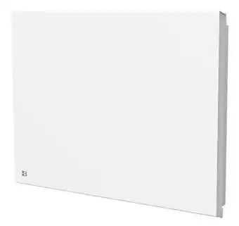 Bricomarché Radiateur électrique fixe connecté wifi à inertie sèche céramique 1000w bestherm nessa connect horizontal blanc offre