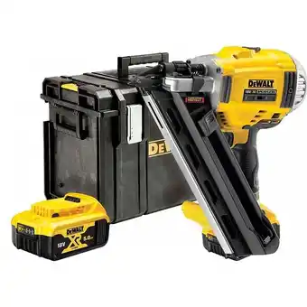 Cloueur de charpente dewalt dcn692p2-qw xr 18v 5ah li-ion brushless