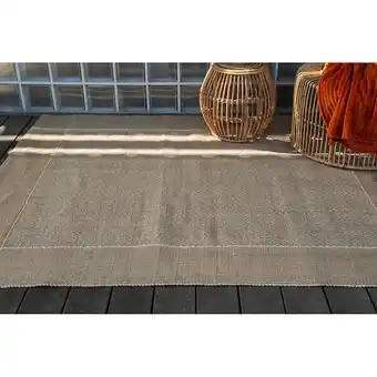 Bricomarché Tapis intérieur - minorque- 200 x 300 cm - marron/beige - cezare offre