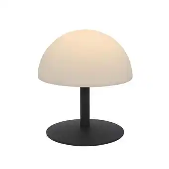 Bricomarché Lampe de table sans fil neptune rock gris plastique h20cm offre