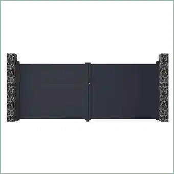 Bricomarché Portail alu battant 392x158 michigan - green & grow offre