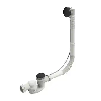 Bricomarché Vidage baignoire extra plat jacob delafon câble long (1m) noir mat offre