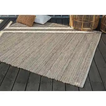 Bricomarché Tapis intérieur - yuta - 200 x 300 cm - marron/naturel - cezare offre