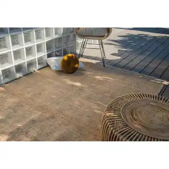 Bricomarché Tapis intérieur - majorque - 160 x 200 cm - marron - cezare offre