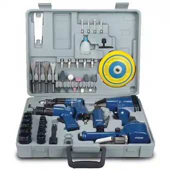 Bricomarché Hyundai – kit 6 outils pneumatique - 48 accessoires– h48m offre