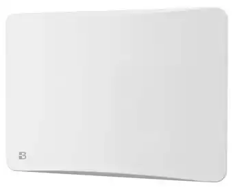Bricomarché Radiateur électrique fixe à inertie sèche céramique 1000w plug & play bestherm oveo horizontal blanc offre