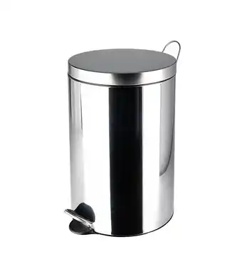 Bricomarché Poubelle de cuisine à pédale 20l chromée - selekta offre