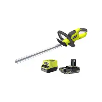 Bricomarché Pack ryobi taille-haies oht1845 - 18v oneplus - 1 batterie 2.0ah - 1 chargeur rapide offre