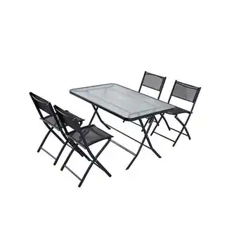 Bricorama Mahon - table de jardin et 4 chaises offre