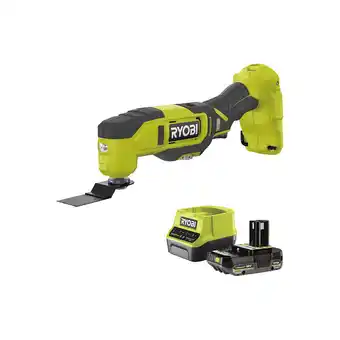Bricomarché Pack ryobi multitool rmt18-0 - 18v oneplus - 1 batterie 2.0ah - 1 chargeur rapide rc18120-120 offre