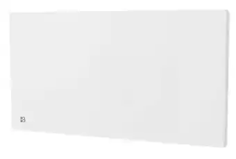 Bricorama Radiateur électrique fixe à inertie sèche fonte+film 1500w bestherm eole horizontal blanc offre