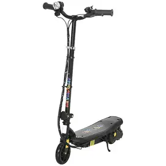 Bricorama Trottinette électrique 120 w pliable pour enfant 7-14 ans 12 km/h max. autonomie 10 km max. noir offre