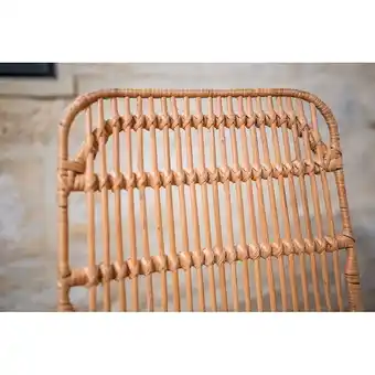 Bricorama Lot de 4 chaises lucien en rotin - 89x44x59 - cezare offre