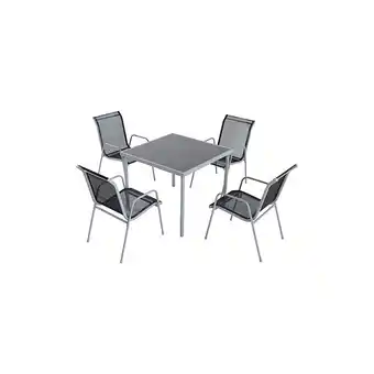 Lusiana 4 - ensemble de jardin 4 personnes
