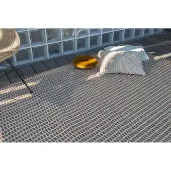 Bricorama Tapis intérieur/extérieur - ivoire - 120 x 160 cm - marron/beige - cezare offre