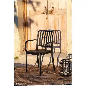Bricorama Lot de 4 chaises paloma noire - cezare offre