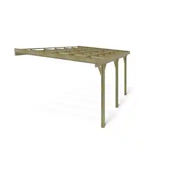 Bricorama Carport, abri de voiture 3x5,24 m - 15 m2 - adossé  offre